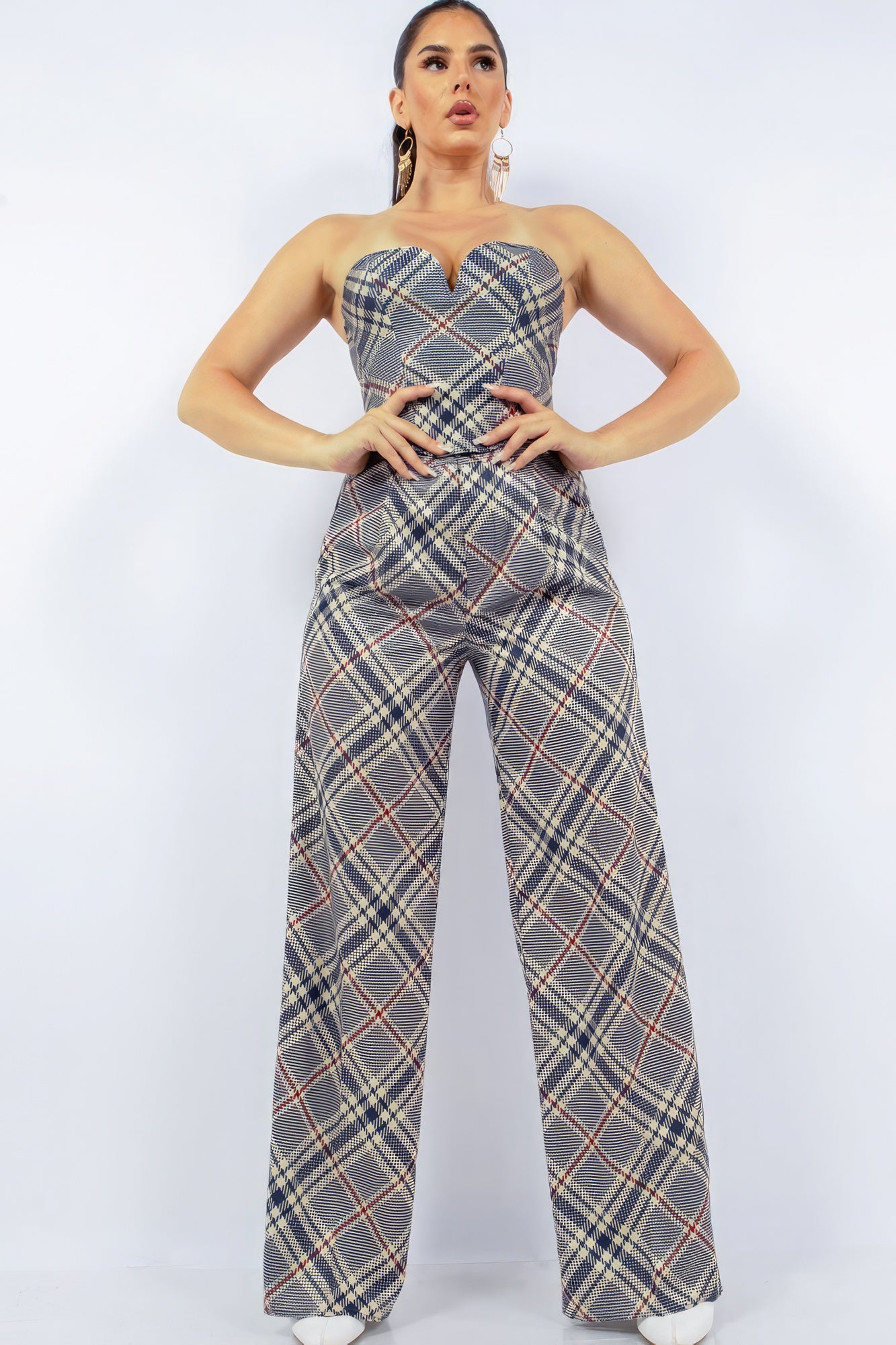 Sale - Bustier Top & Wide Pants Set – On Sale Now