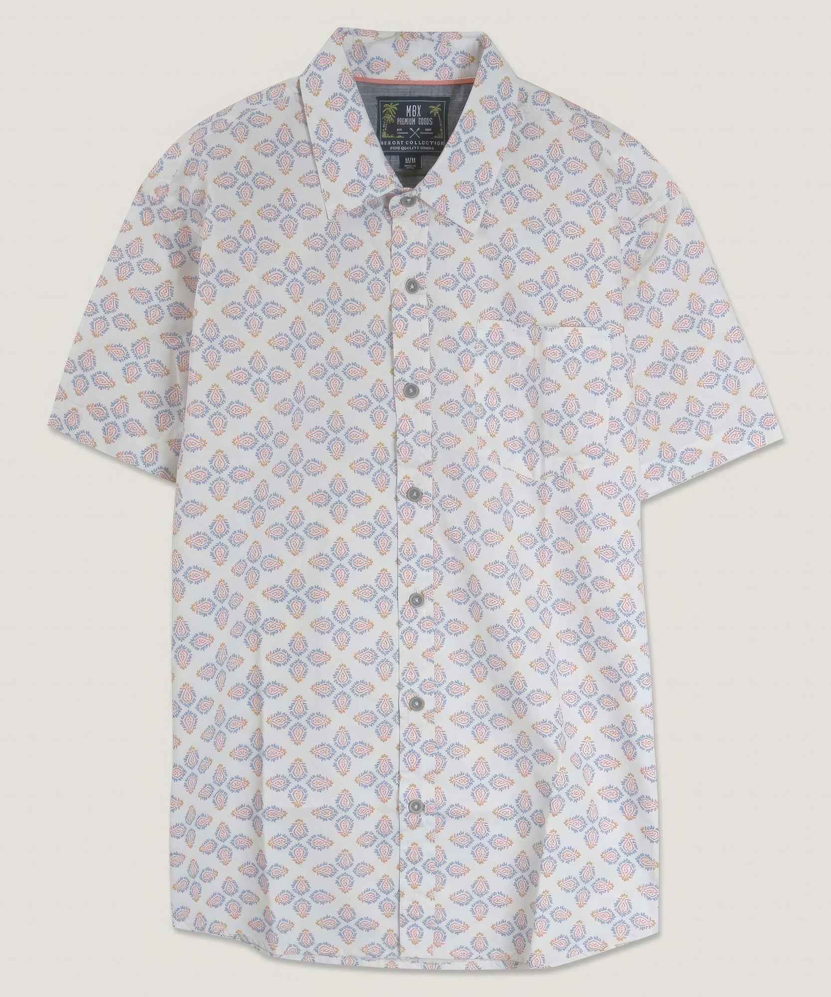 Geo Tile Shirt β menβs fashion, stylish and versatile