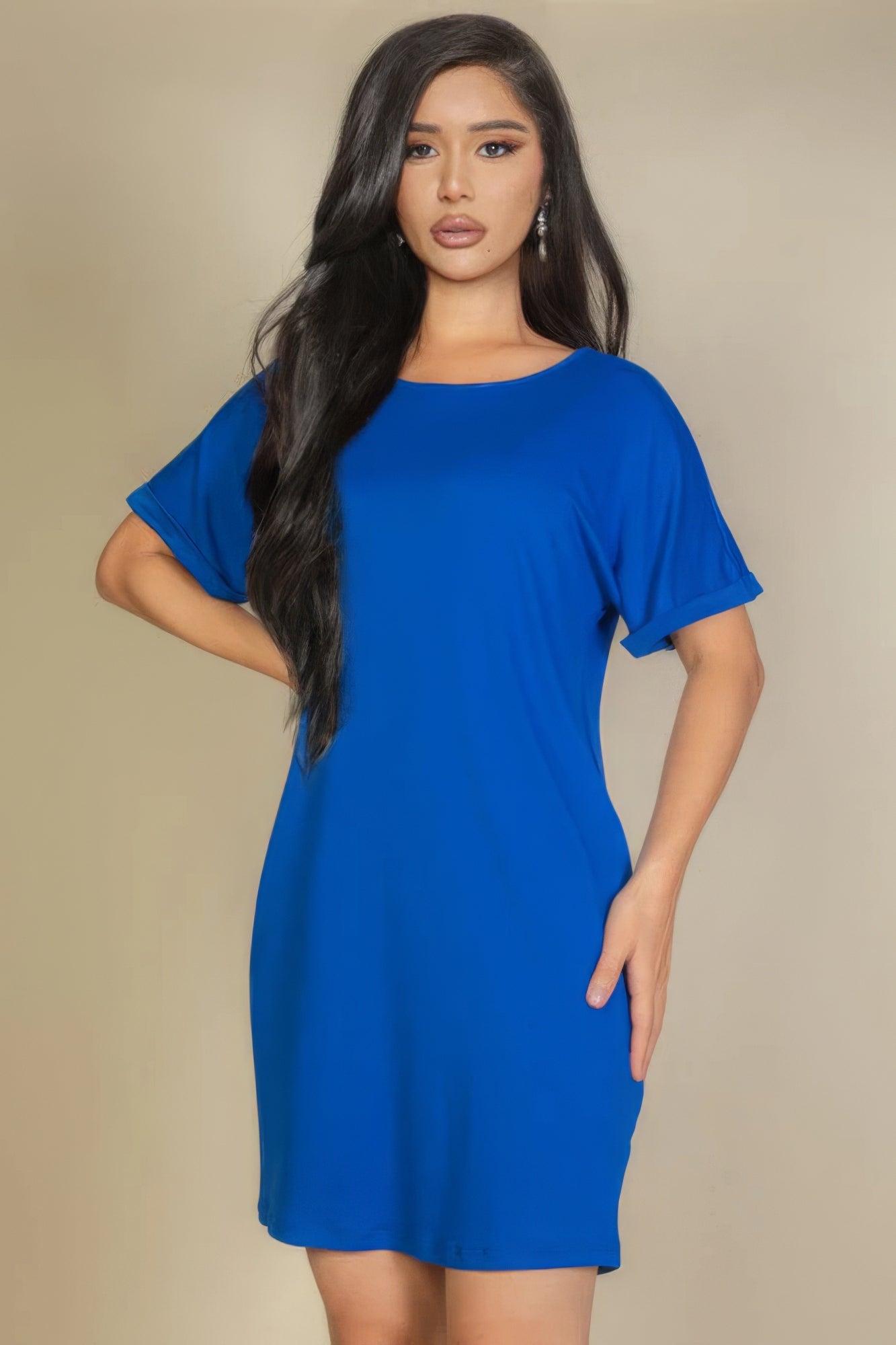 New Arrival – Side Pocket Double Folded Mini Dress – New Arrival Now Live