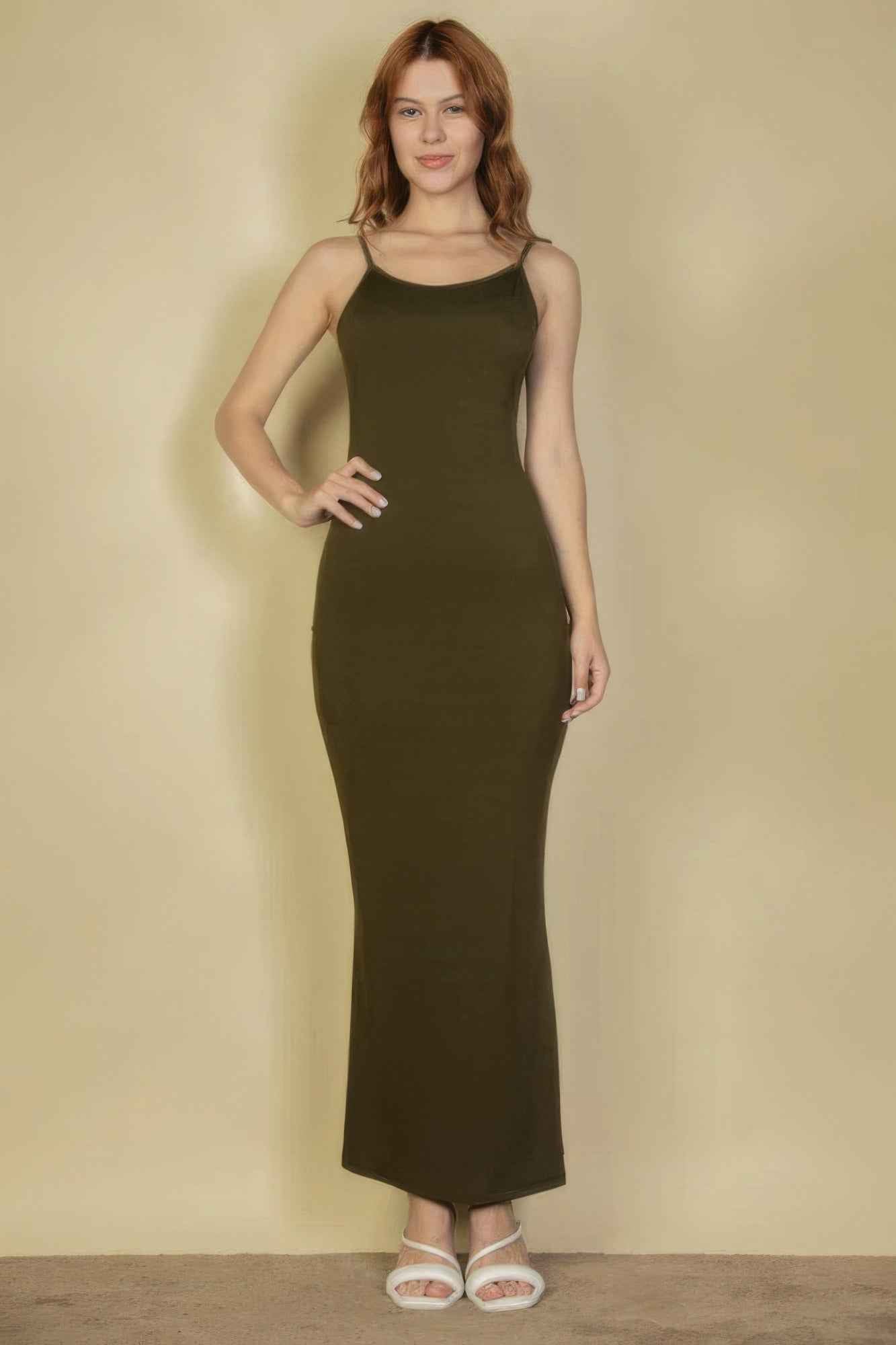 New Arrival – Ribbed Mermaid Hem Camisole Maxi Dress – New Arrival Now Live