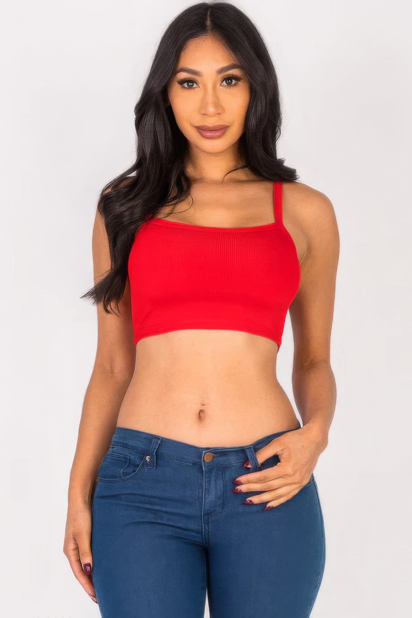New Arrival – Ribbed Knit Cami Crop Top – New Arrival Now Live