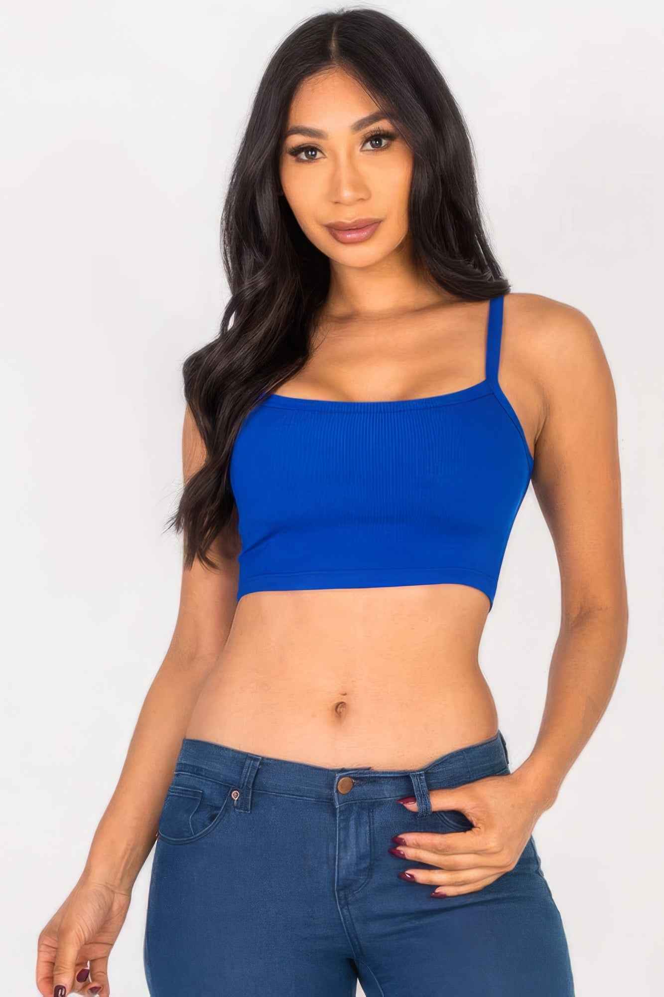New Arrival – Ribbed Knit Cami Crop Top – New Arrival Now Live