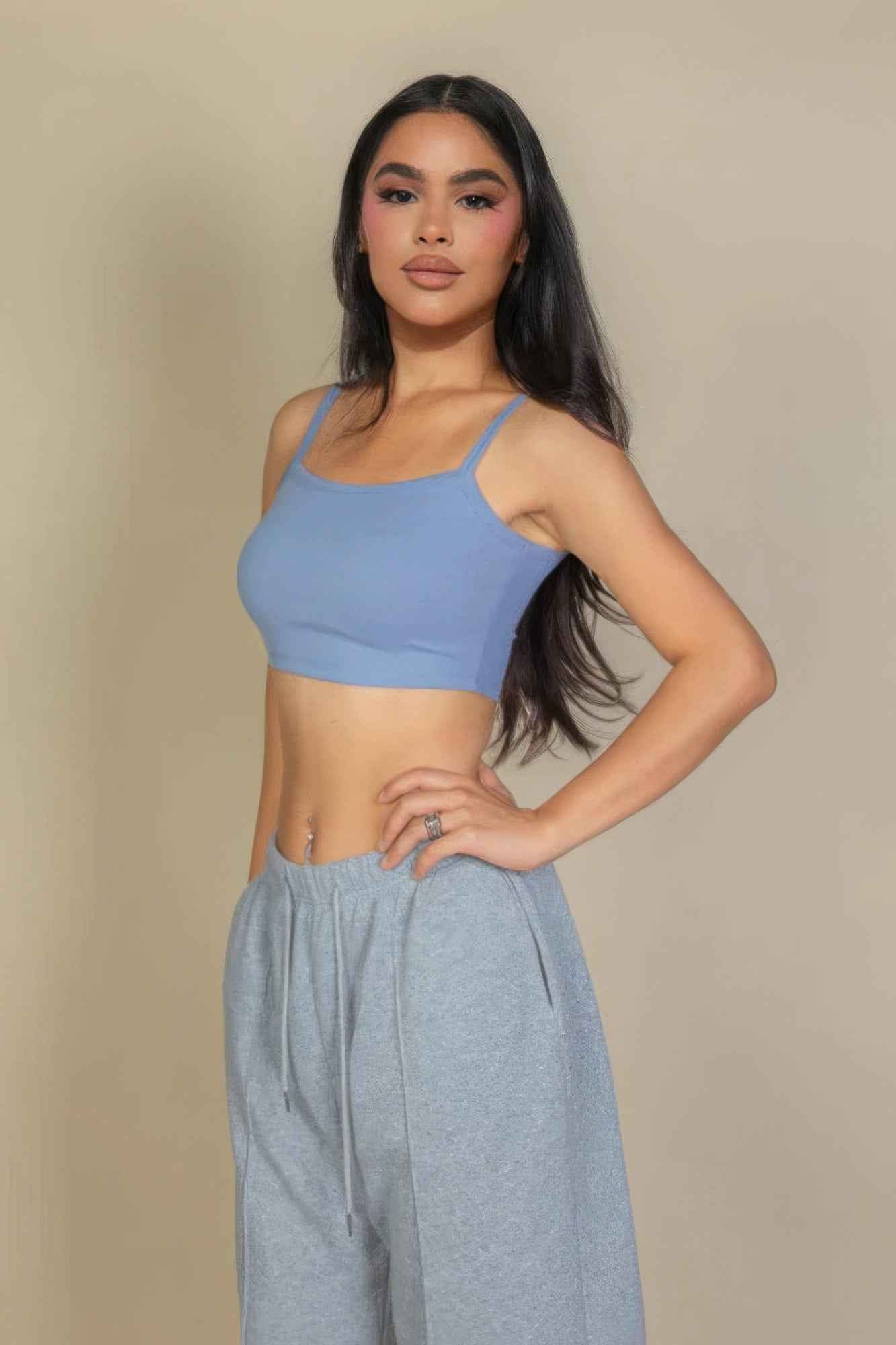New Arrival – Ribbed Knit Cami Crop Top – New Arrival Now Live