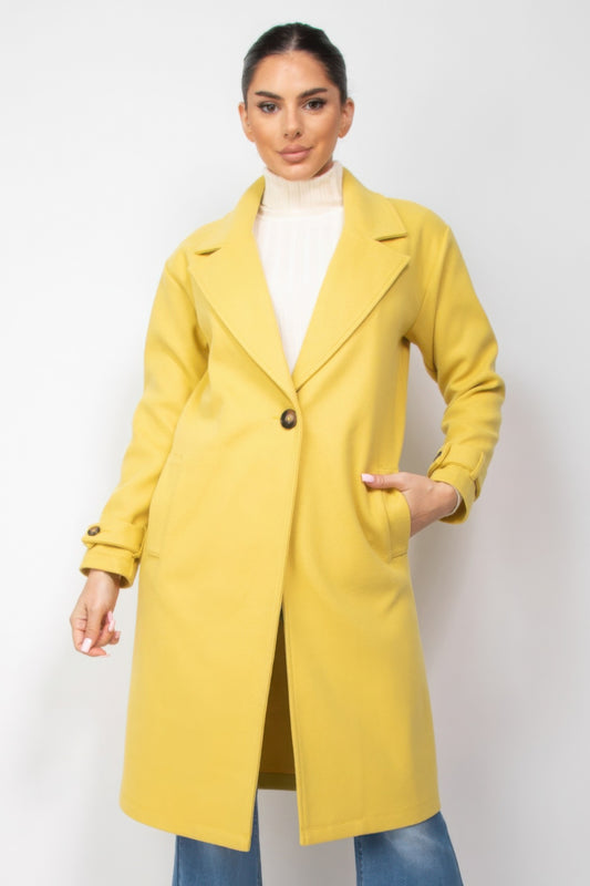 New Arrival – Collar pocketed coat – New Arrival Now Live