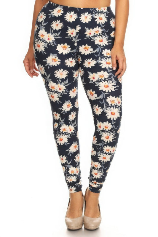 New Arrival – Plus Size Buttery Soft Print Leggings – Stylish & Comfortable – New Arrival Now Live