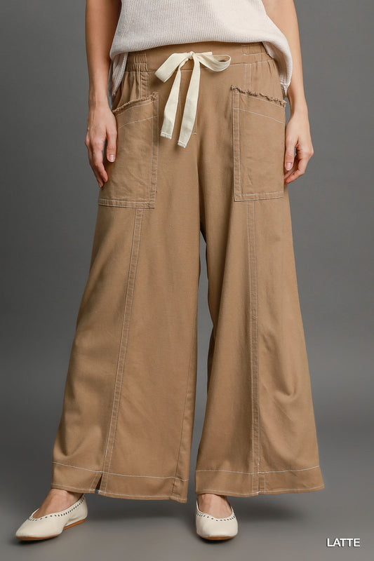 New Arrival – Wide Leg Pull On Pants – New Arrival Now Live