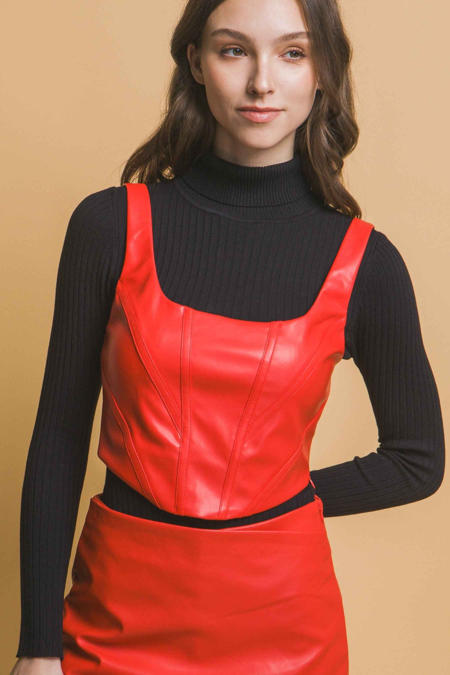 New Arrival – Faux leather corsetry – New Arrival Now Live