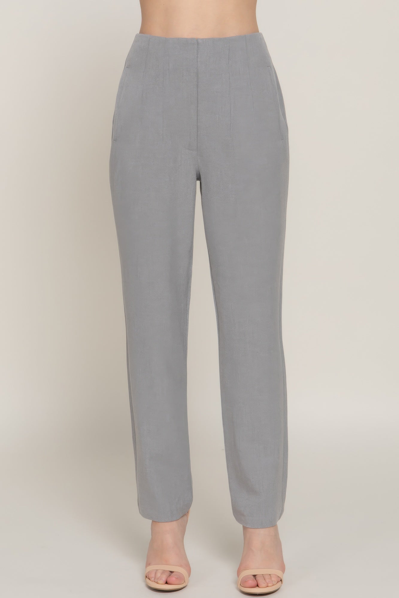 New Arrival – High Waist Pintuck Detail Long Pants – New Arrival Now Live