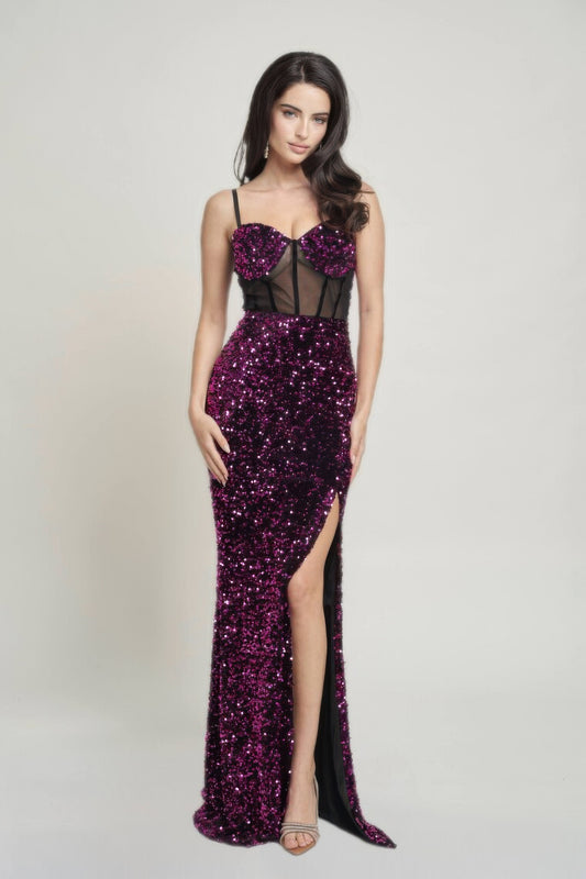 New Arrival – Cecily Teddy Velvet Corset Maxi Dress – New Arrival Now Live
