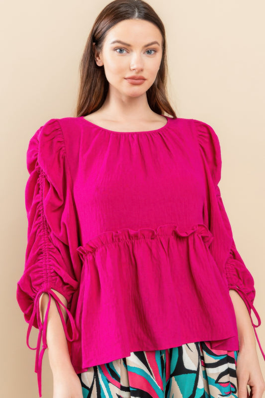New Arrival – Round Neckline Babydoll Top – New Arrival Now Live