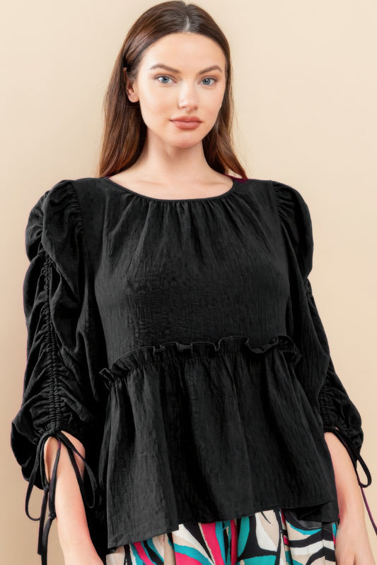 New Arrival – Round Neckline Babydoll Top – New Arrival Now Live