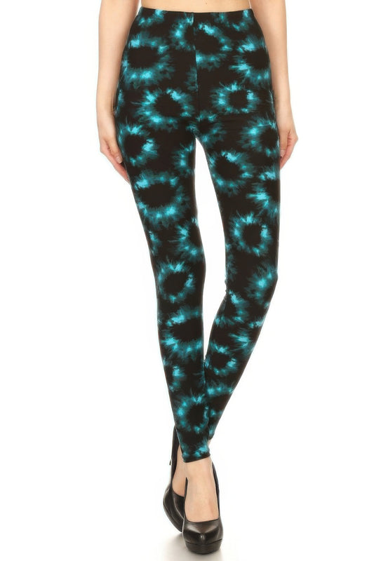 New Arrival – Tie Dye Rinted, Full Length, High Waisted Leggings – New Arrival Now Live