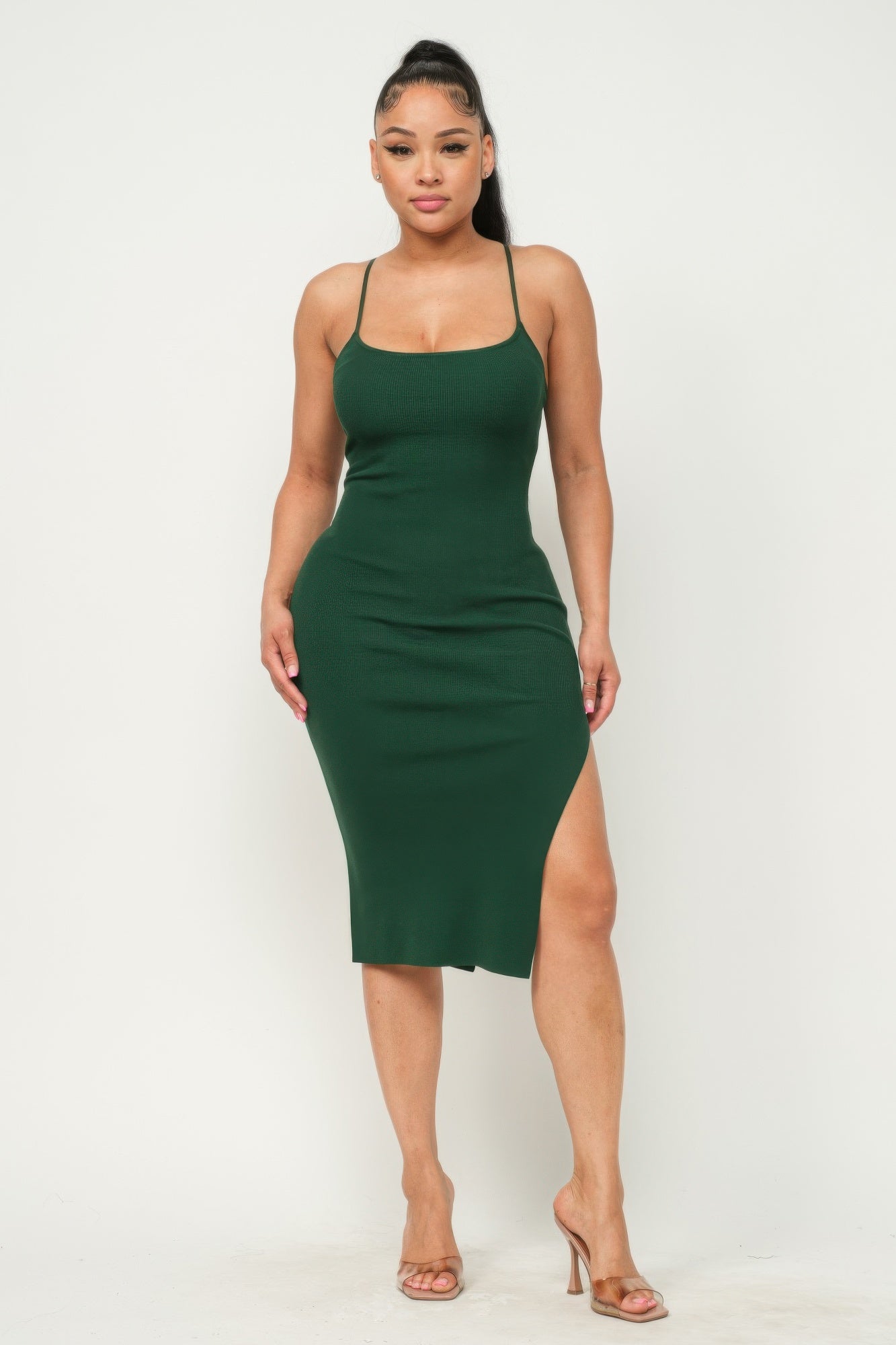 New Arrival – Side Slit Cami Dress – New Arrival Now Live