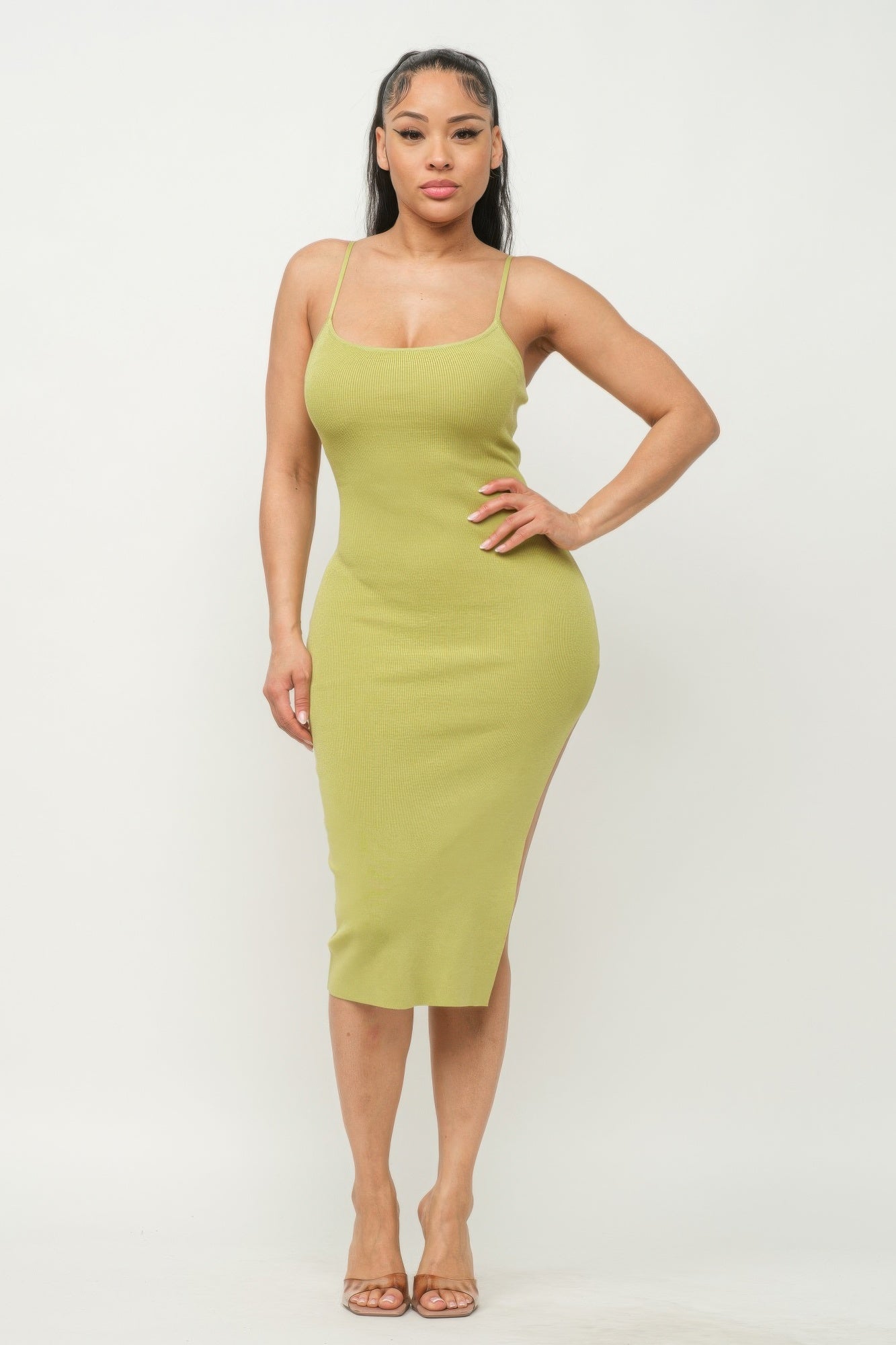 New Arrival – Side Slit Cami Dress – New Arrival Now Live