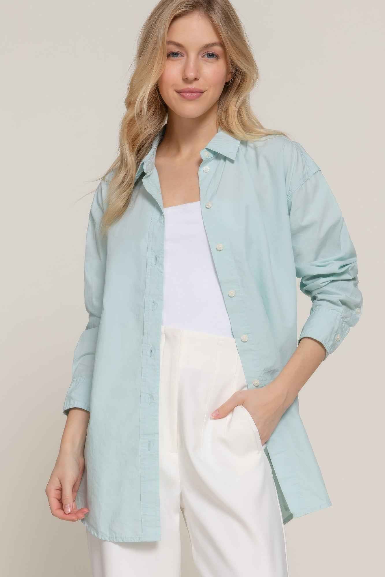 New Arrival – Long Sleeve Loose Fit Shirt – New Arrival Now Live