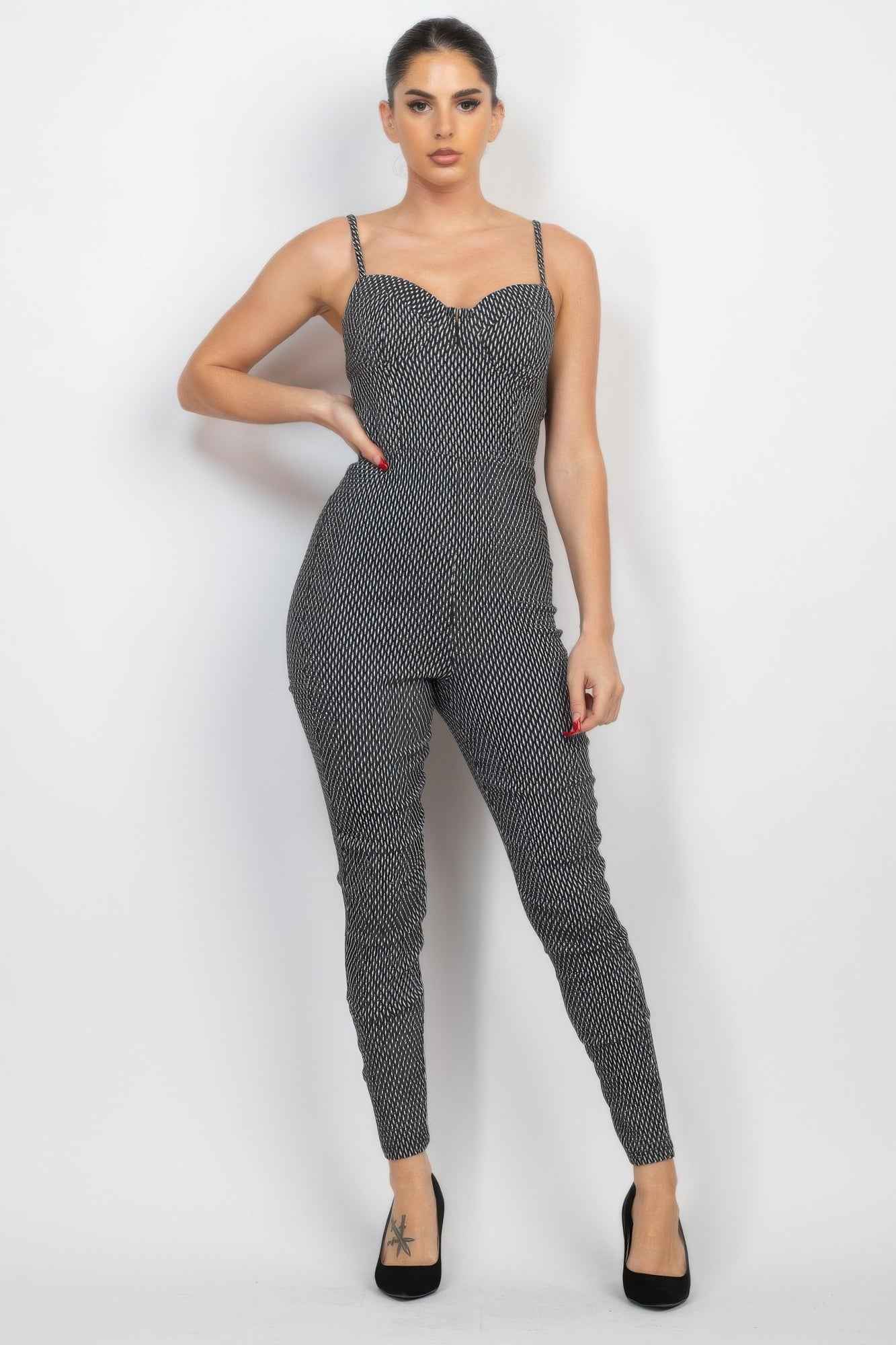 New Arrival – Plaid Sleeveless Zippered Jumpsuit – New Arrival Now Live
