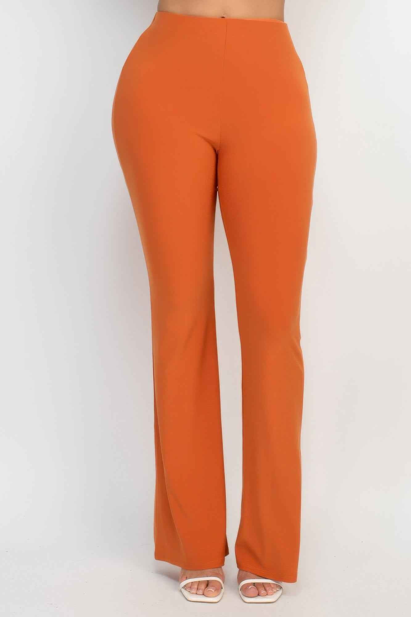 New Arrival – Fit And Flare Elastic Casual Pants – New Arrival Now Live