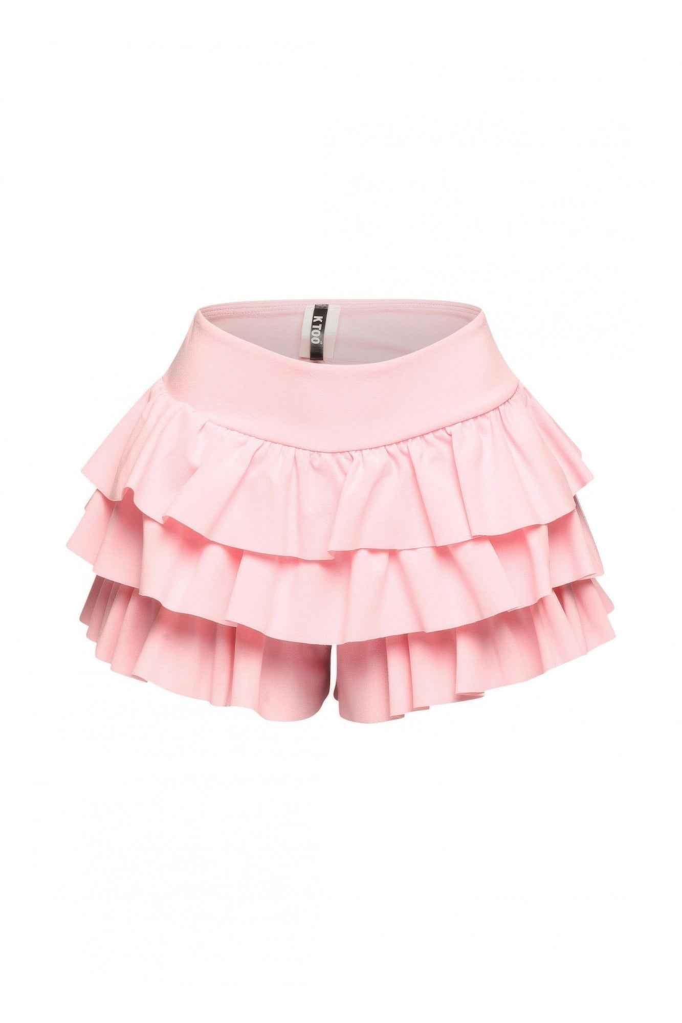 New Arrival – Plus Size Solid Ruffled Shorts – Stylish & Comfortable – New Arrival Now Live