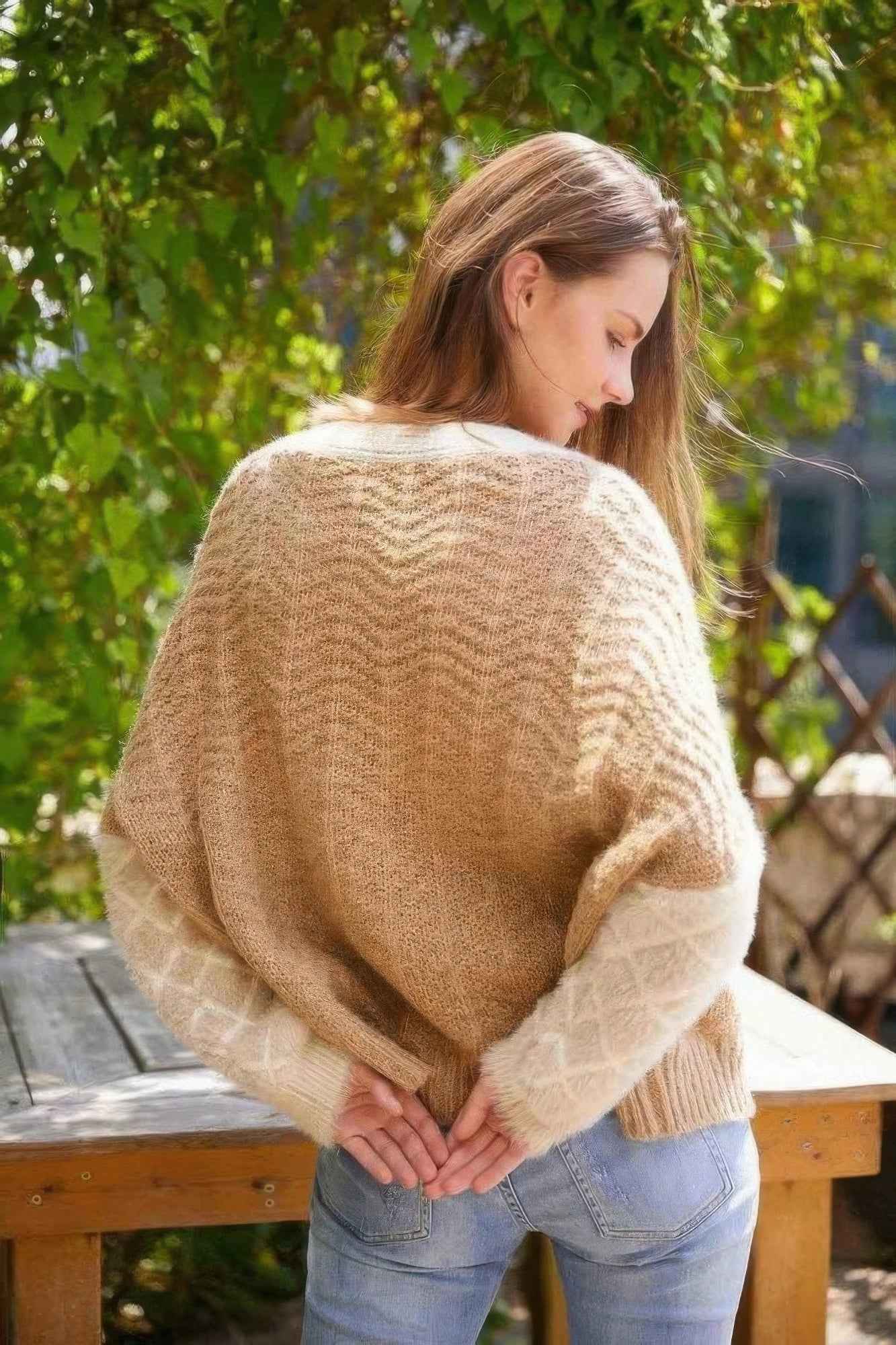 Front Drop Shoulder Cardigan