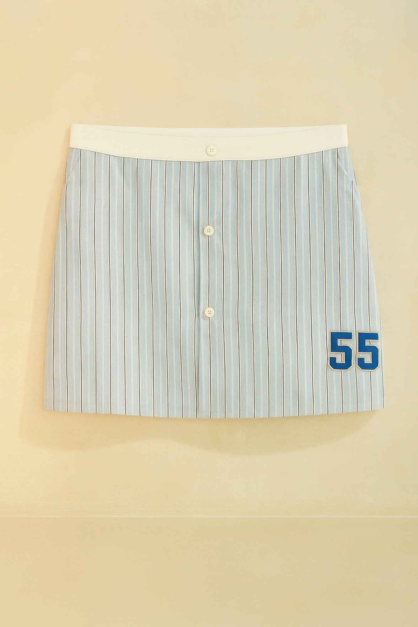 Striped 55 Skort