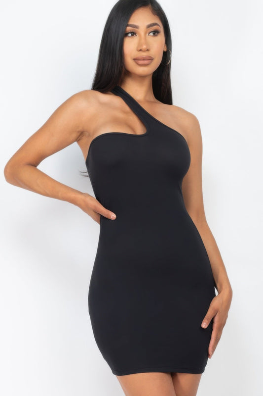 One Shoulder Bodycon Mini Dress – New Arrival Now Live