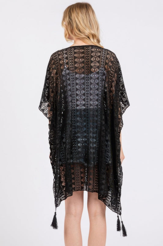 Crochet Lace Tassel Cover Up – New Arrival Now Live