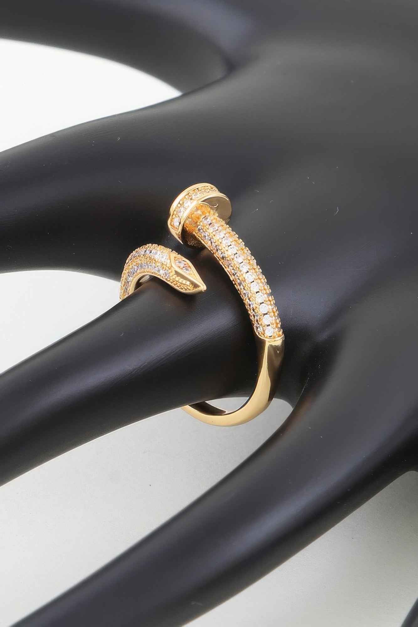 New Arrival – Bejeweled Nail Wrap Ring – New Arrival Now Live