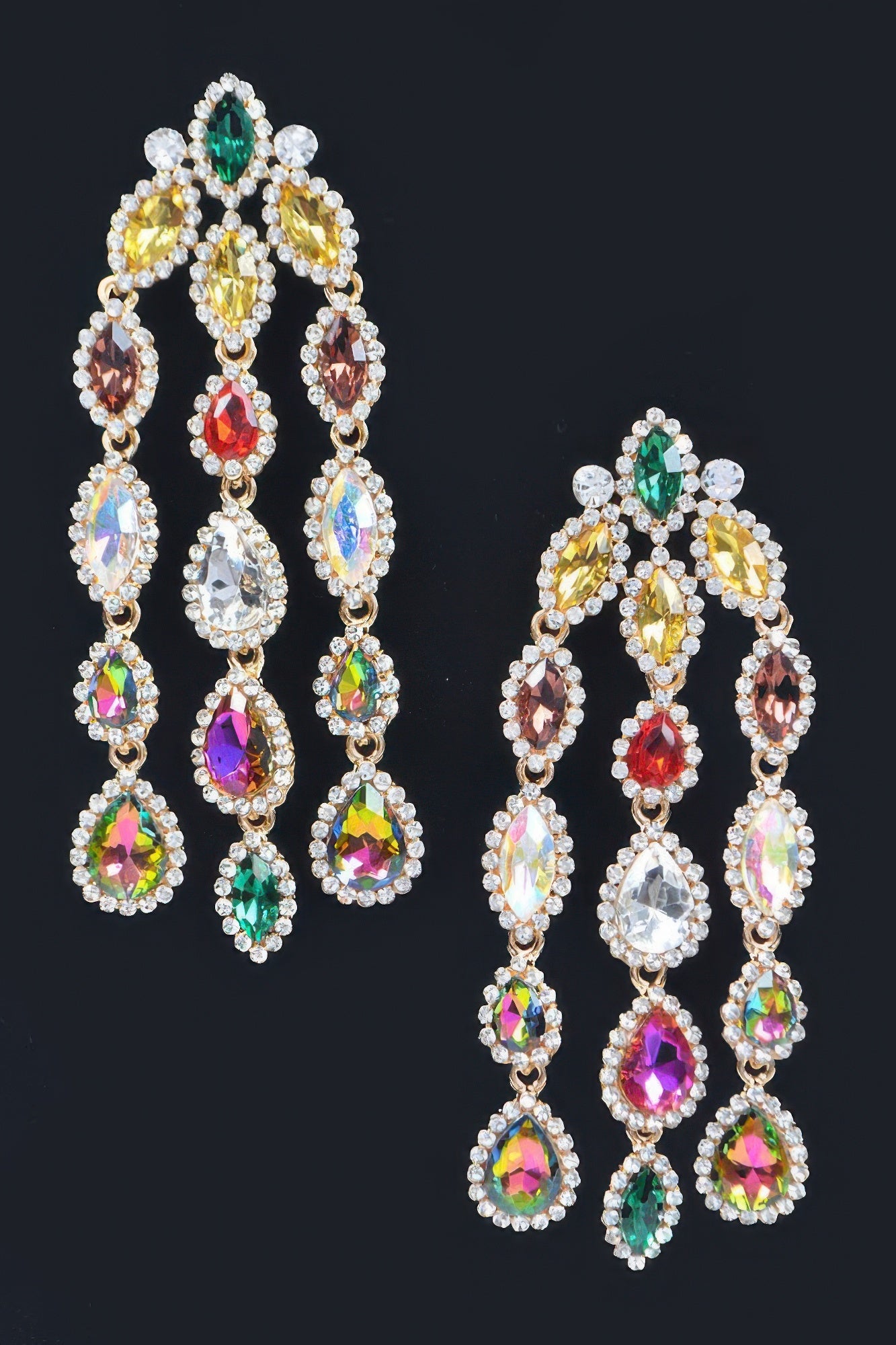 New Arrival – Rhinestone Fringe Earring – New Arrival Now Live