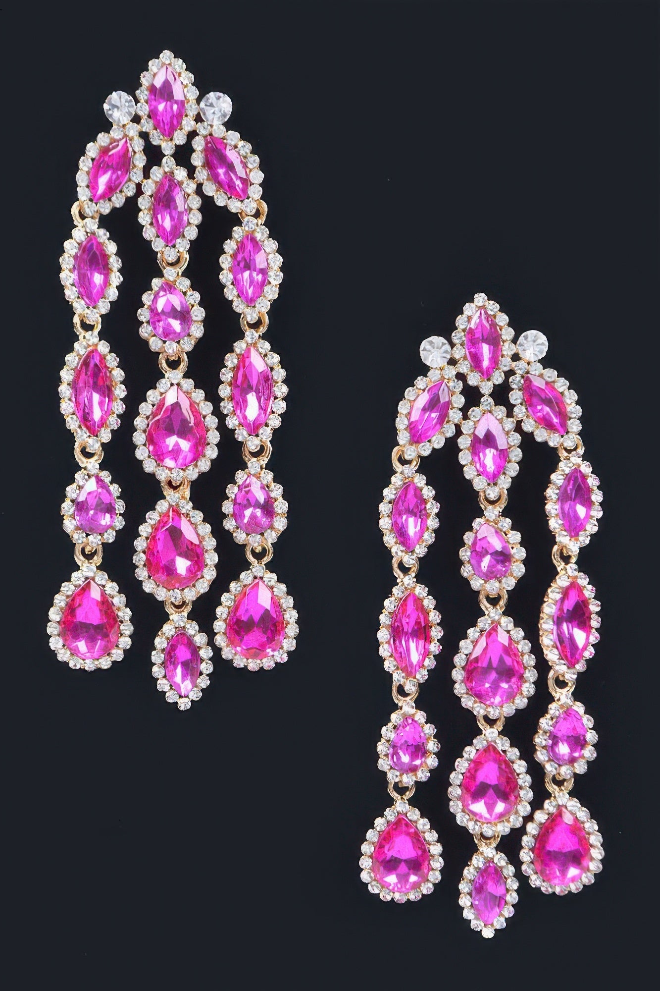 Rhinestone Fringe Earring – New Arrival Now Live