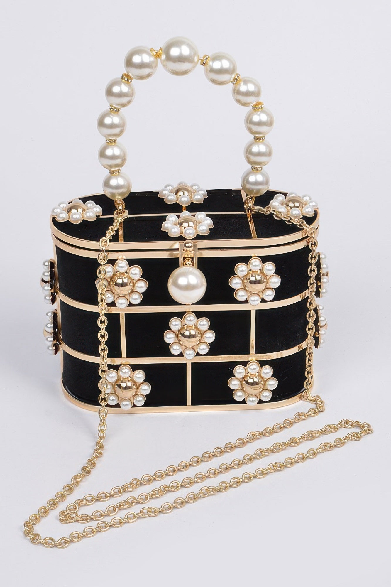 New Arrival – Flower Beads Attached With Bento Bag – New Arrival Now Live