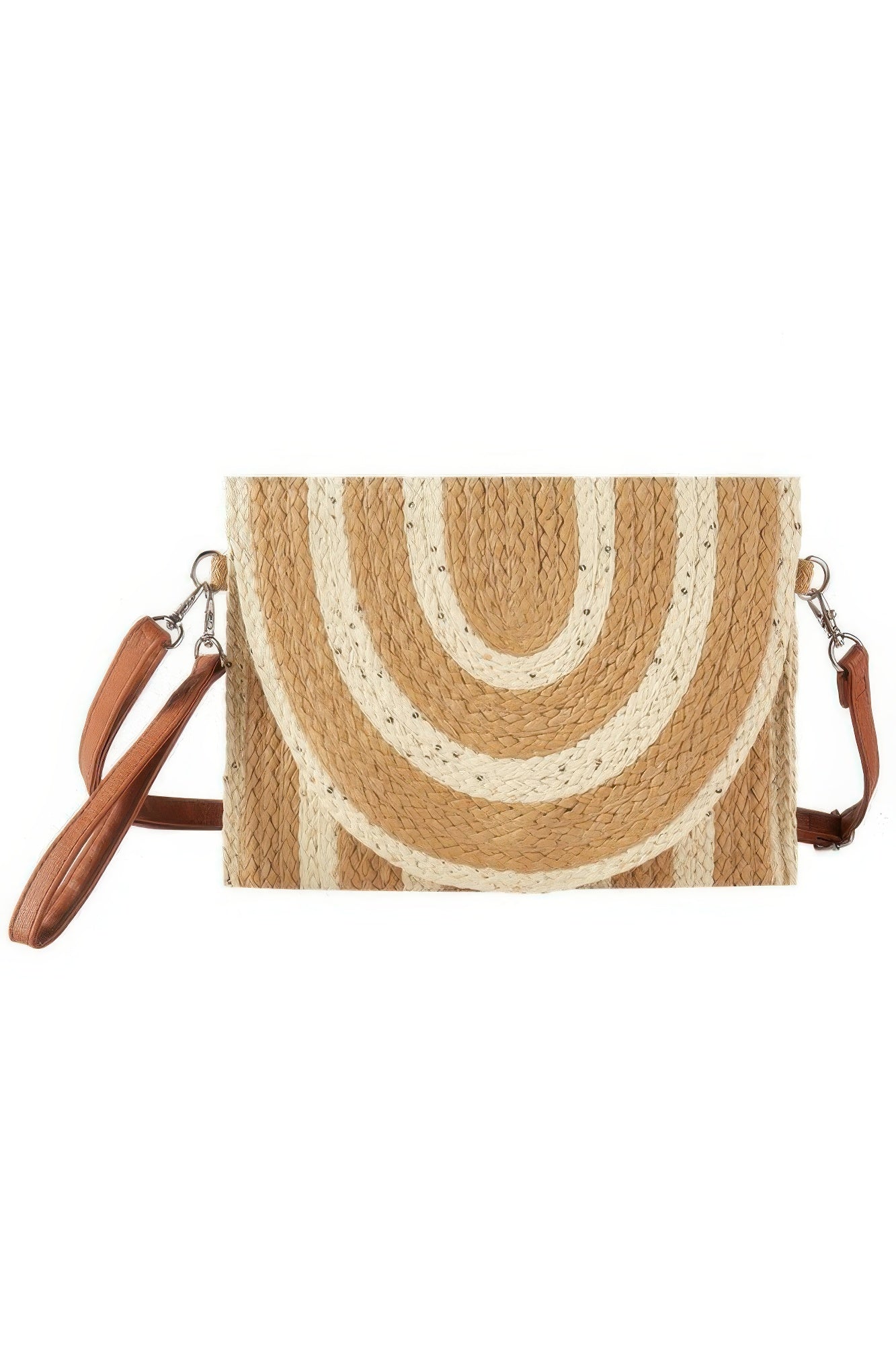 New Arrival – Sequin Mixed Two Tone Straw Clutch & Crossbody Bag – New Arrival Now Live