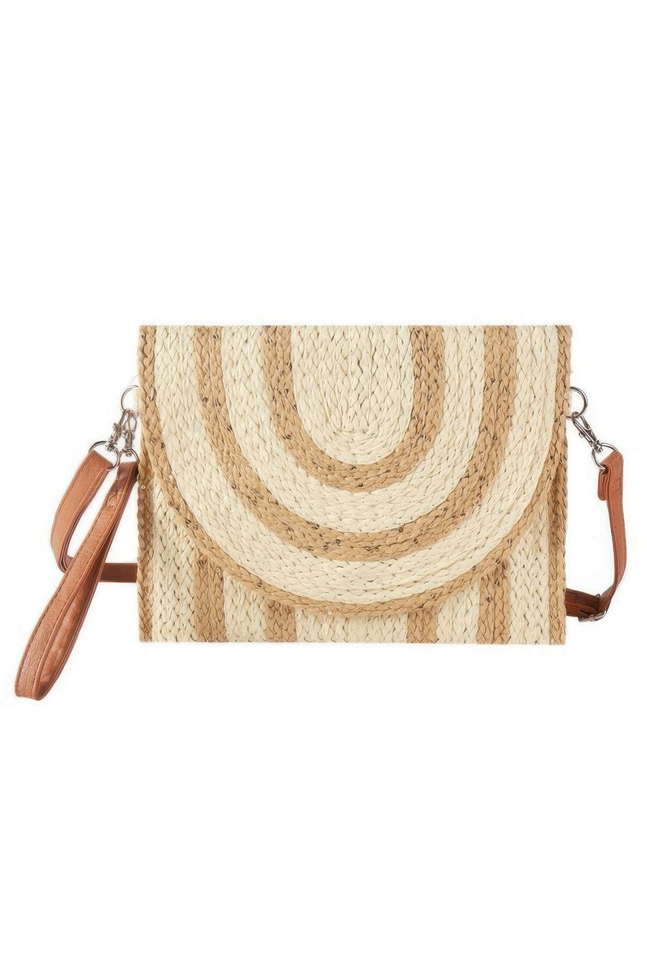 Sequin Mixed Two Tone Straw Clutch & Crossbody Bag – New Arrival Now Live