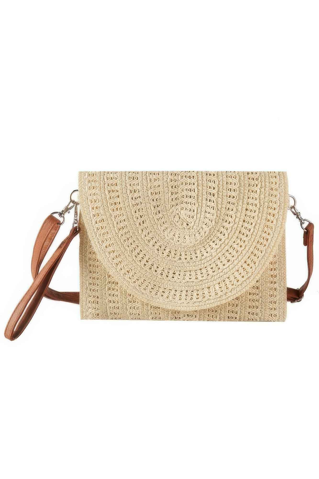 New Arrival – Woven Pattern Straw Clutch & Crossbody Bag – New Arrival Now Live