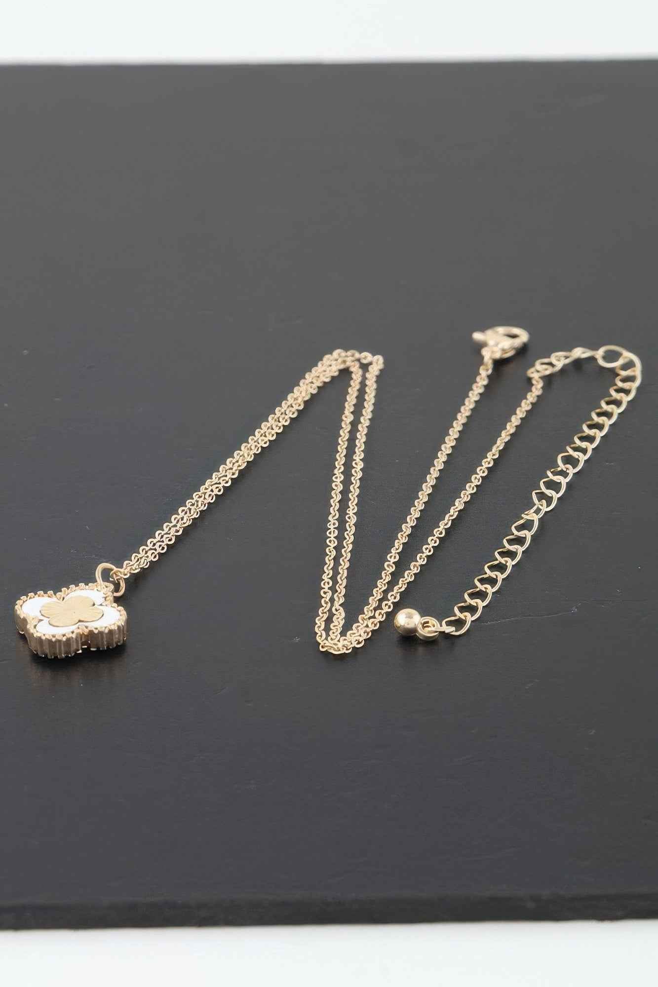 Inside Out Clover Chain Necklace – New Arrival Now Live