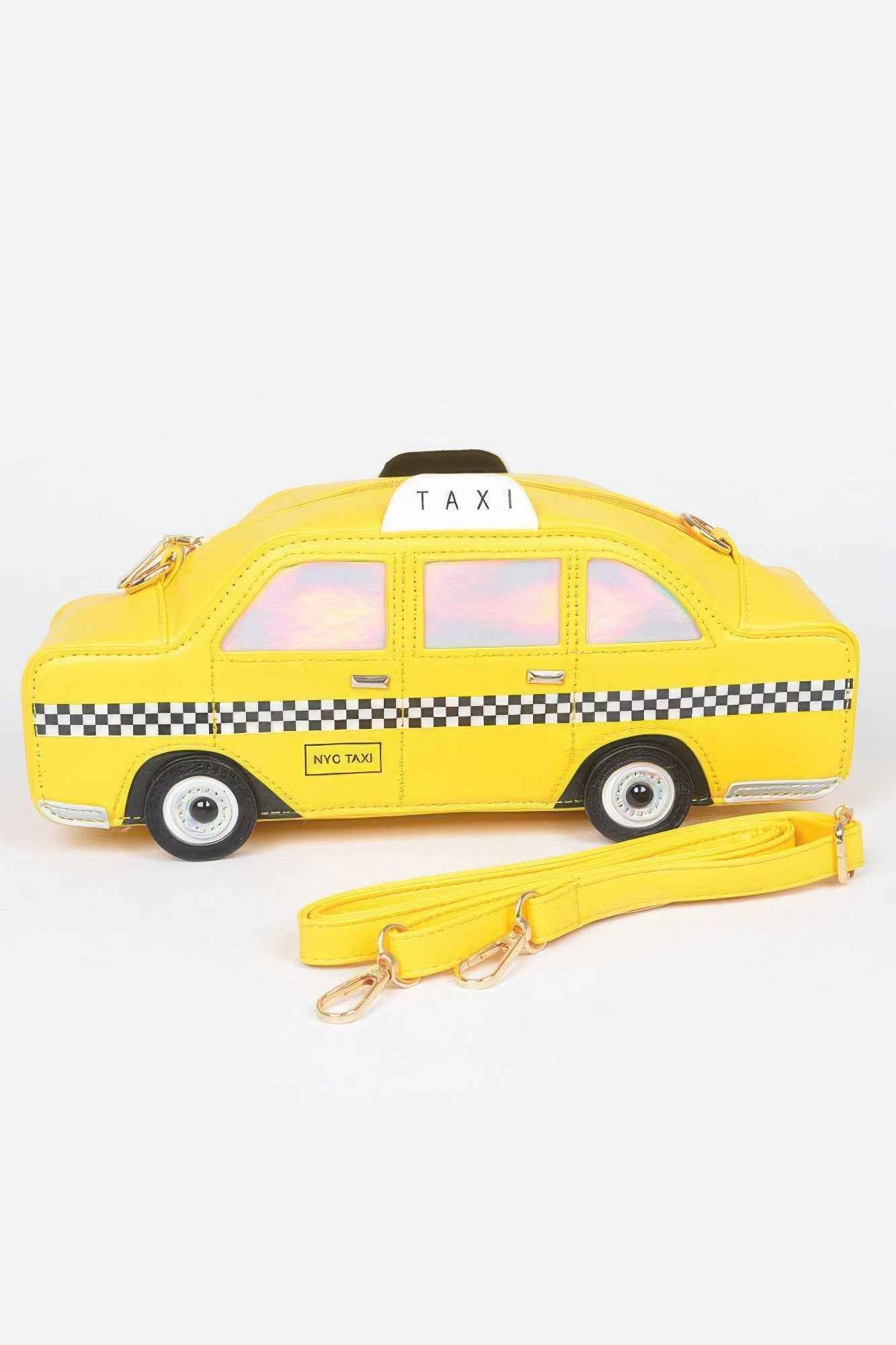 New Arrival – Faux Leather Taxi Novelty Bag – New Arrival Now Live