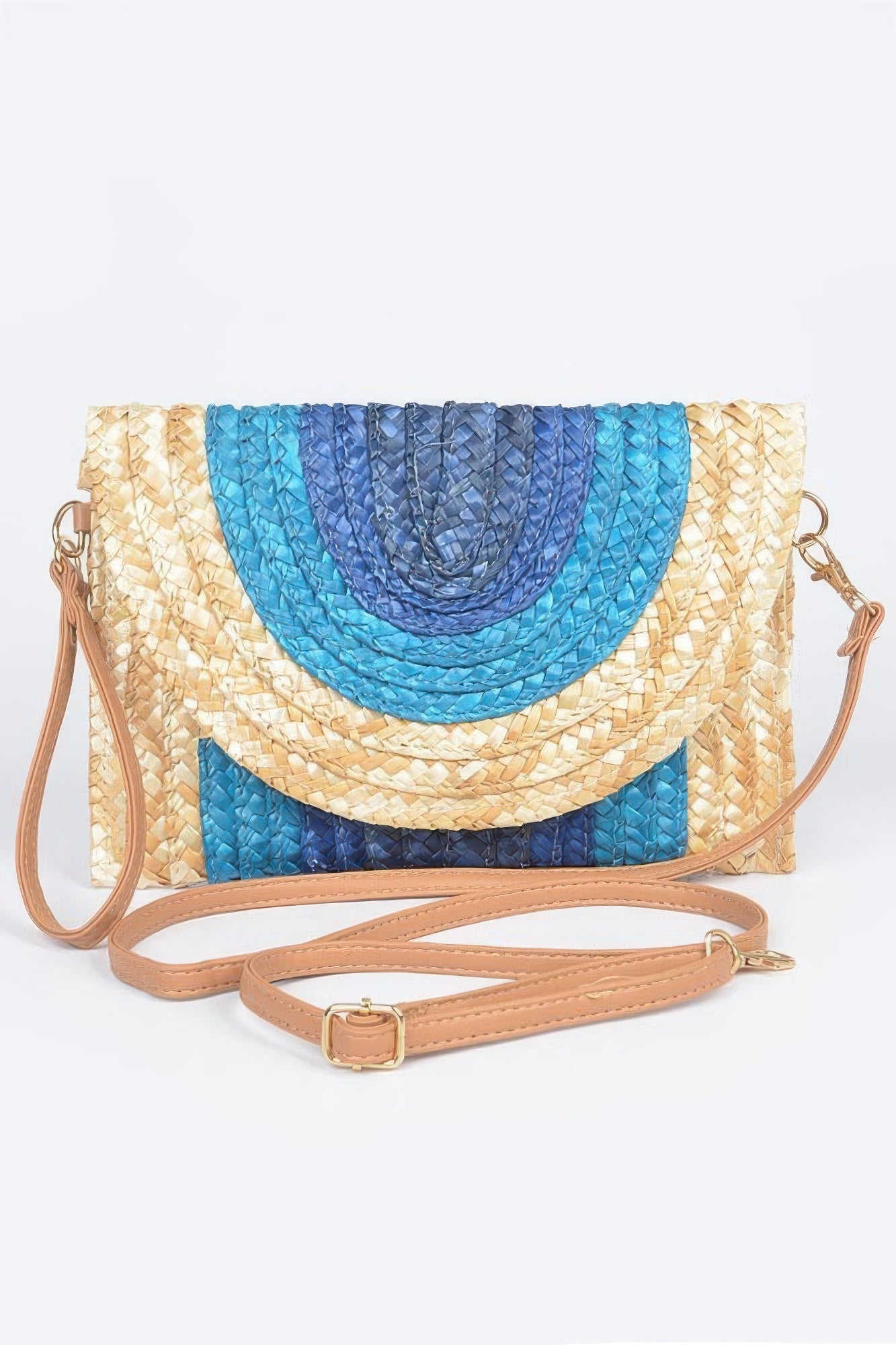 New Arrival – Straw Coloful Envelope Clutch – New Arrival Now Live