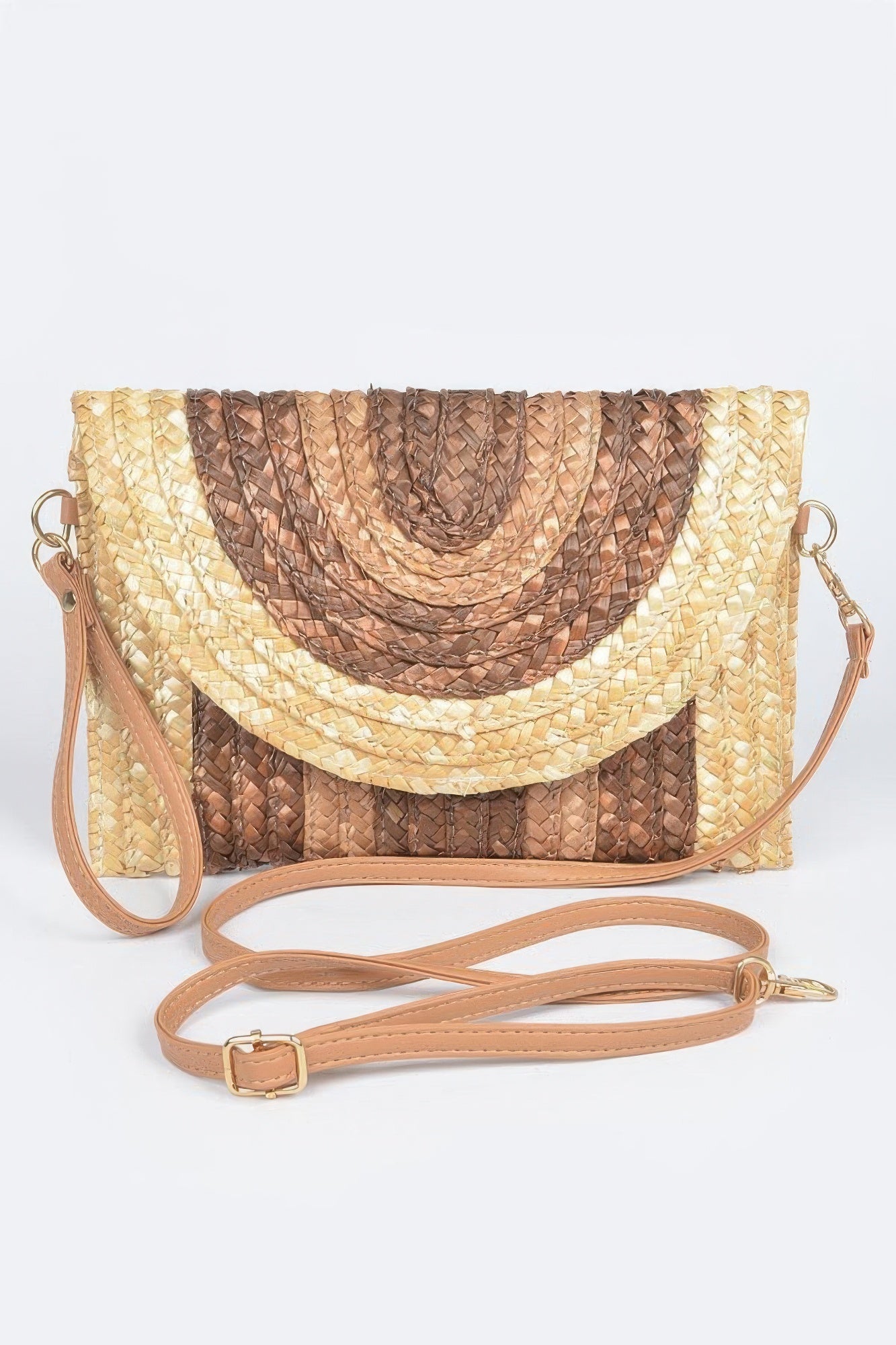 Straw Coloful Envelope Clutch – New Arrival Now Live