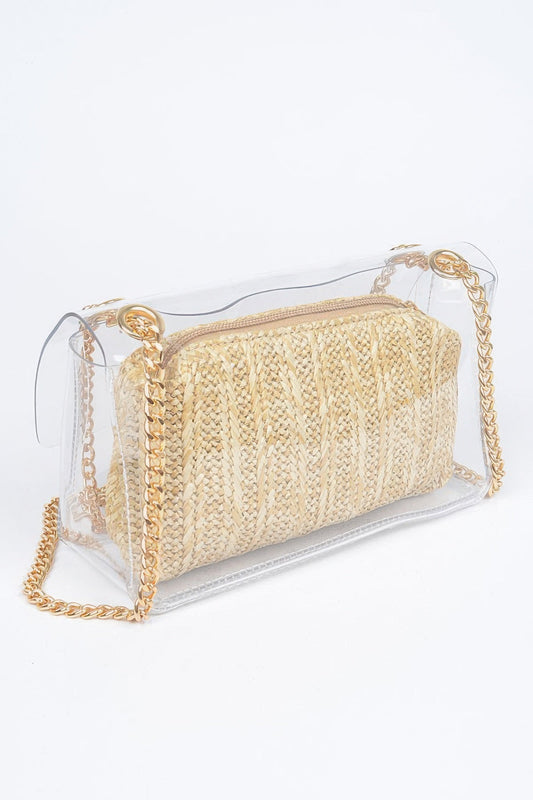 Transparent Crossbody Bag W/pouch – New Arrival Now Live