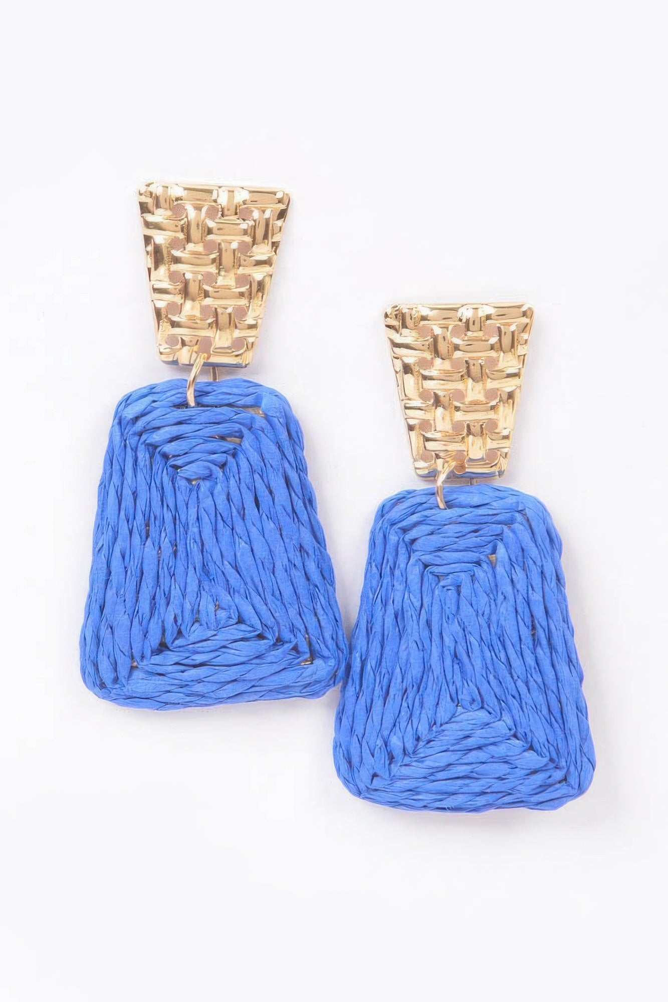 New Arrival – Faux Straw Dangling Earring – New Arrival Now Live