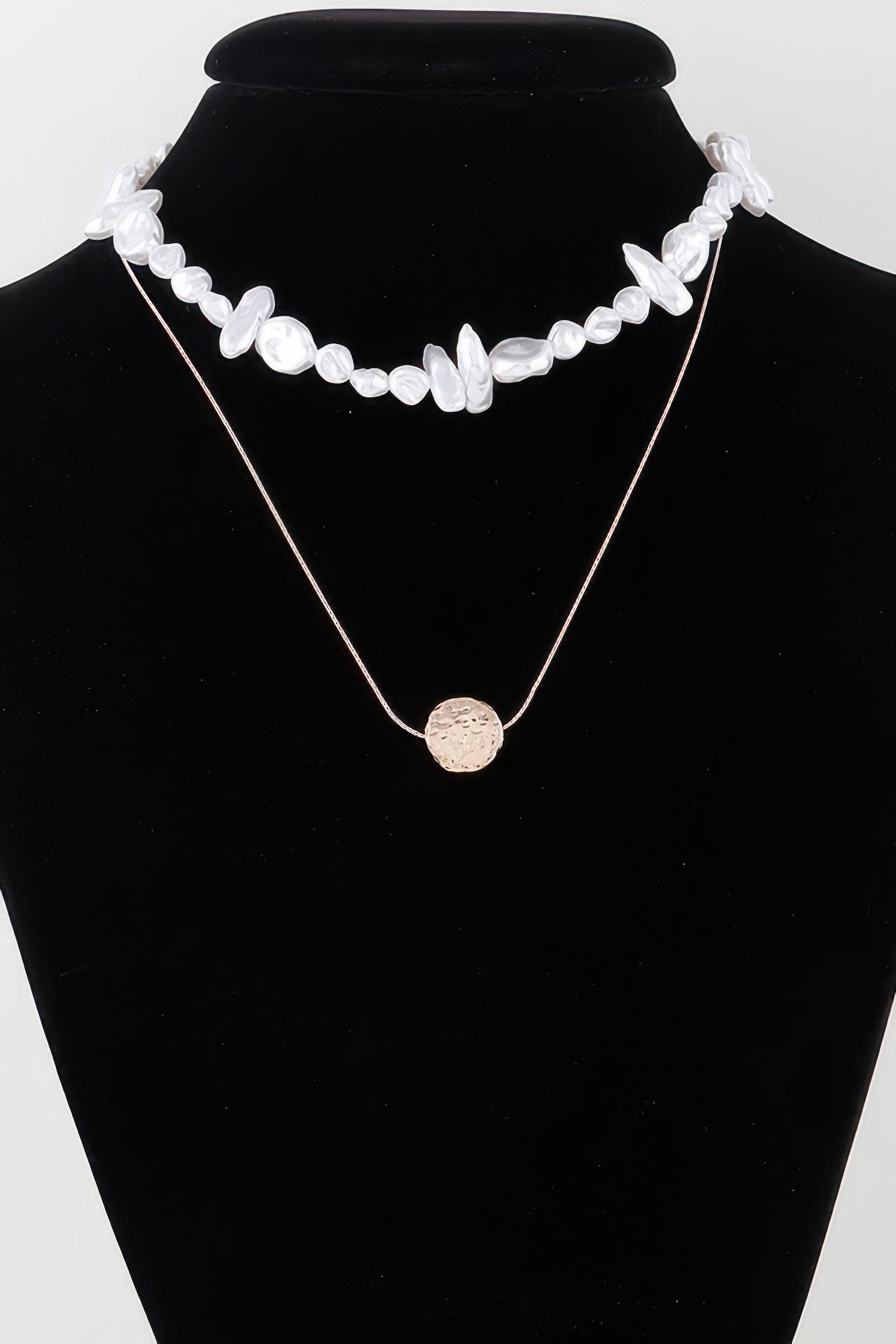 New Arrival – Double Abstract Stone Necklace – New Arrival Now Live