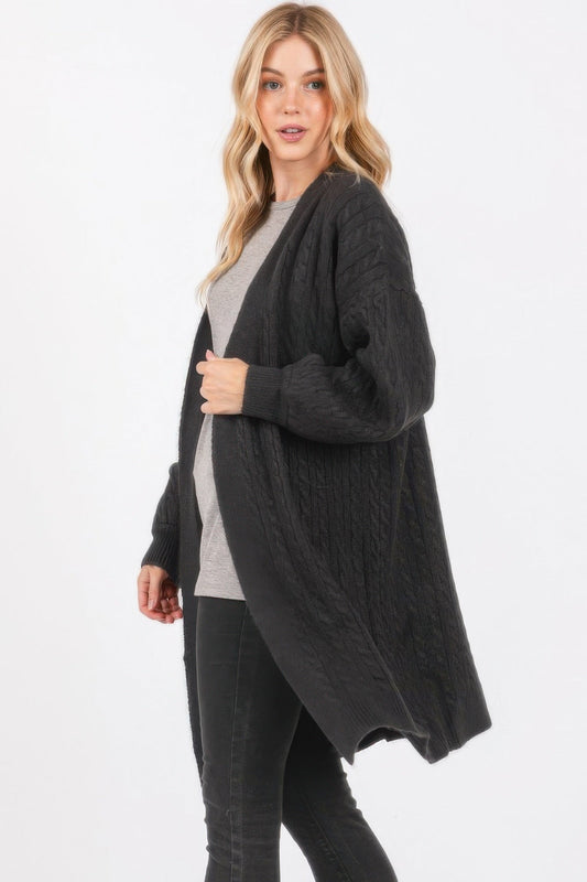 Cable Knit Cardigan – New Arrival Now Live