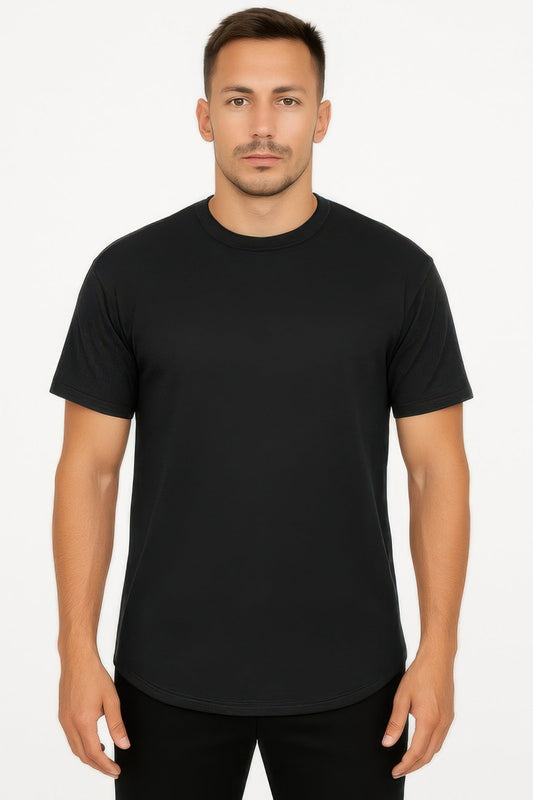 Curved Athletic Sports T-shirt – New Arrival Now Live
