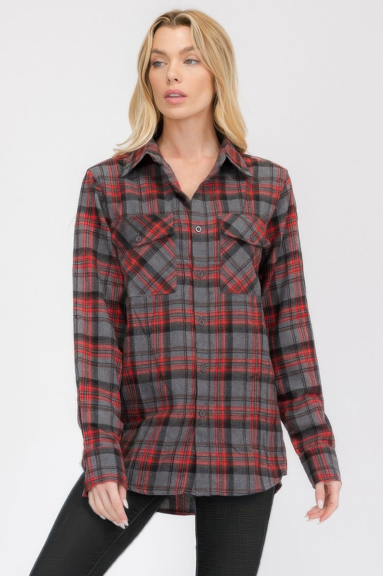 New Arrival – Oversized Plaid Flannel – New Arrival Now Live
