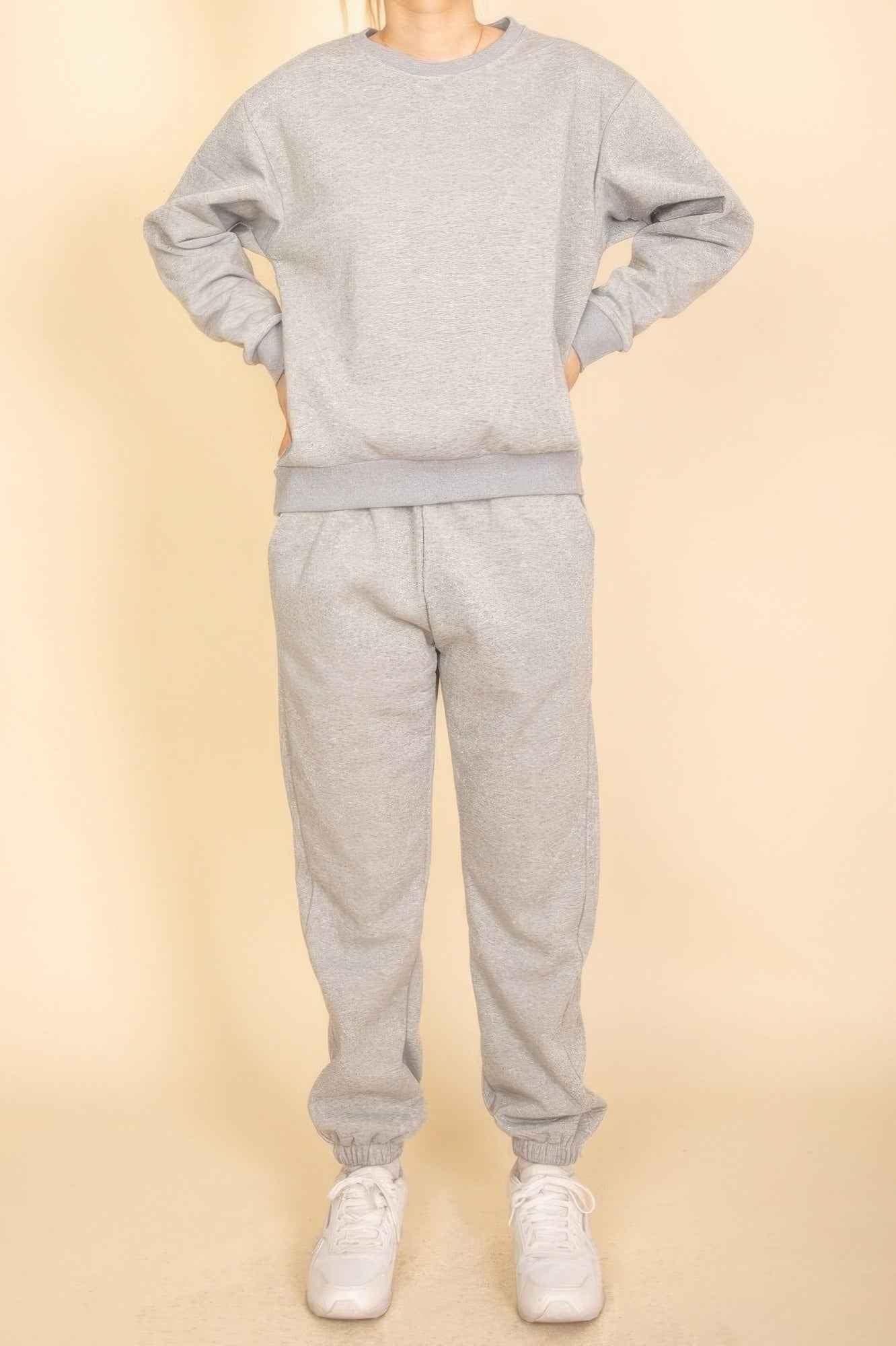 Classic Poly Fleece Crewneck Pullover