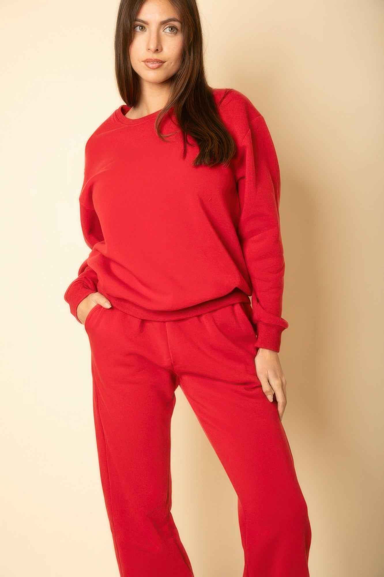Classic Poly Fleece Crewneck Pullover
