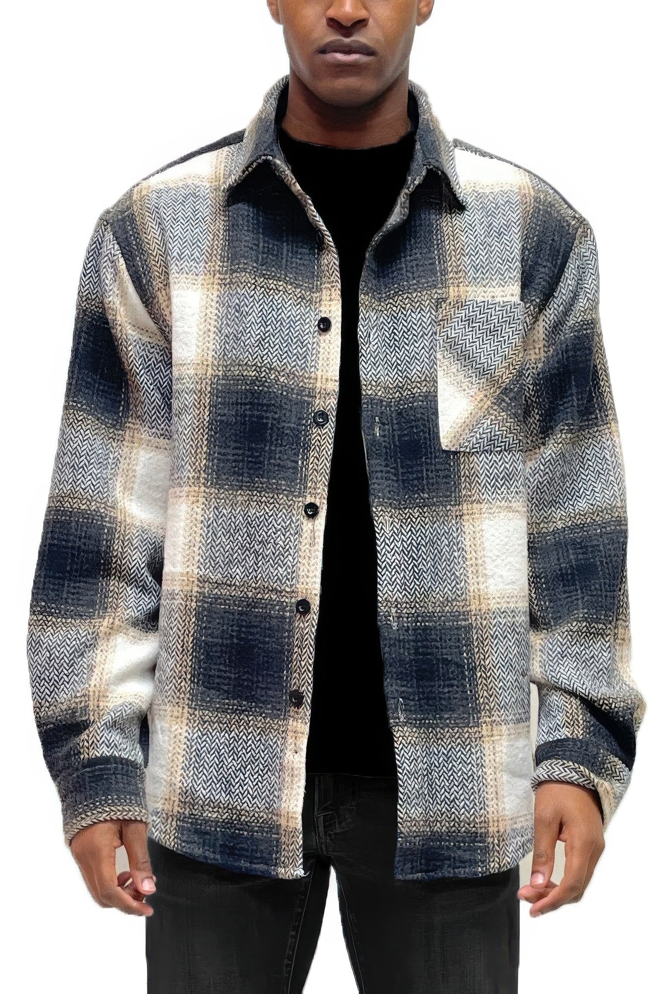 New Arrival – Mens Flannel Shirt Jacket Shacket – New Arrival Now Live