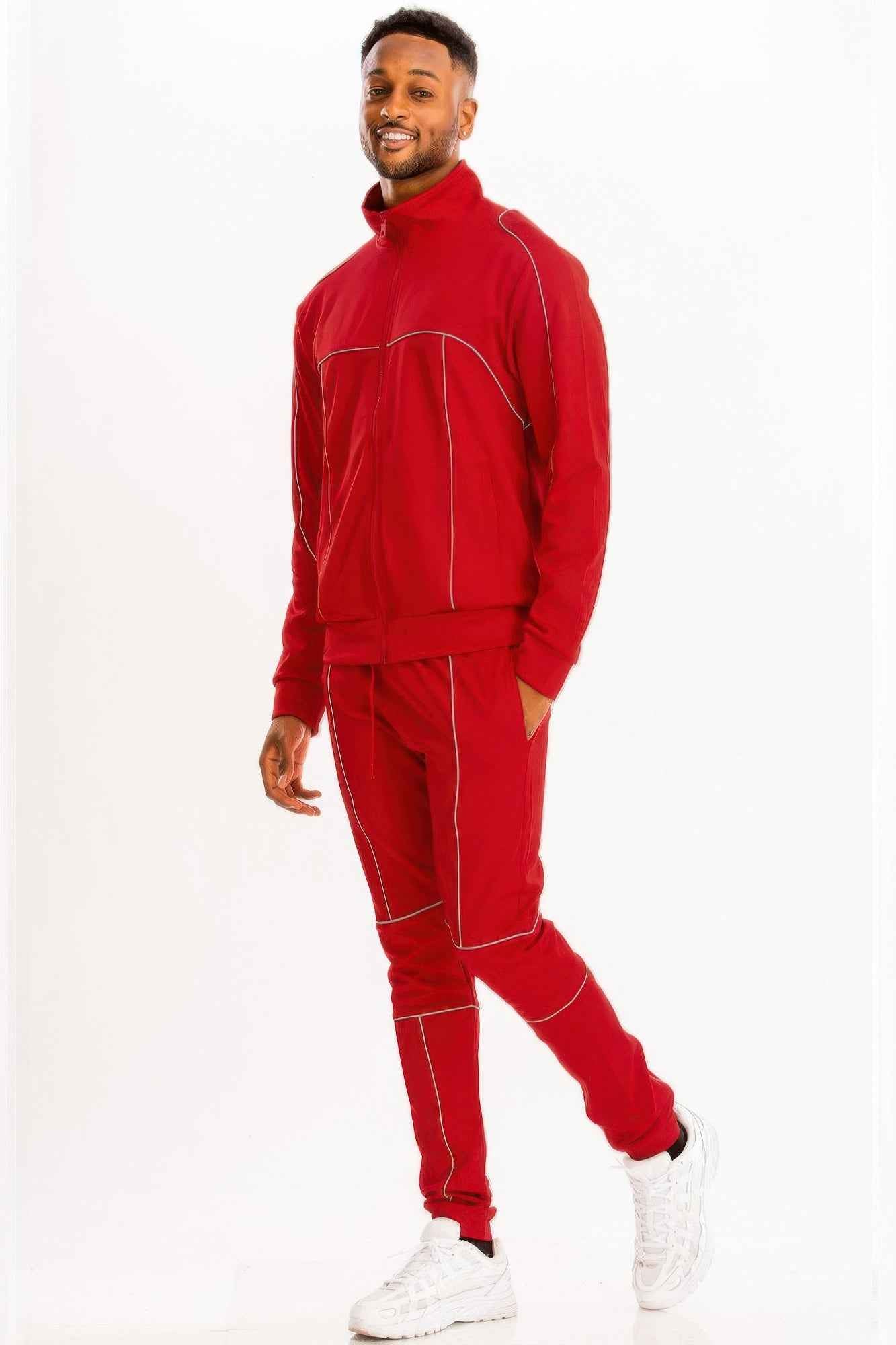 New Arrival – Reflective Piping Track Set – New Arrival Now Live