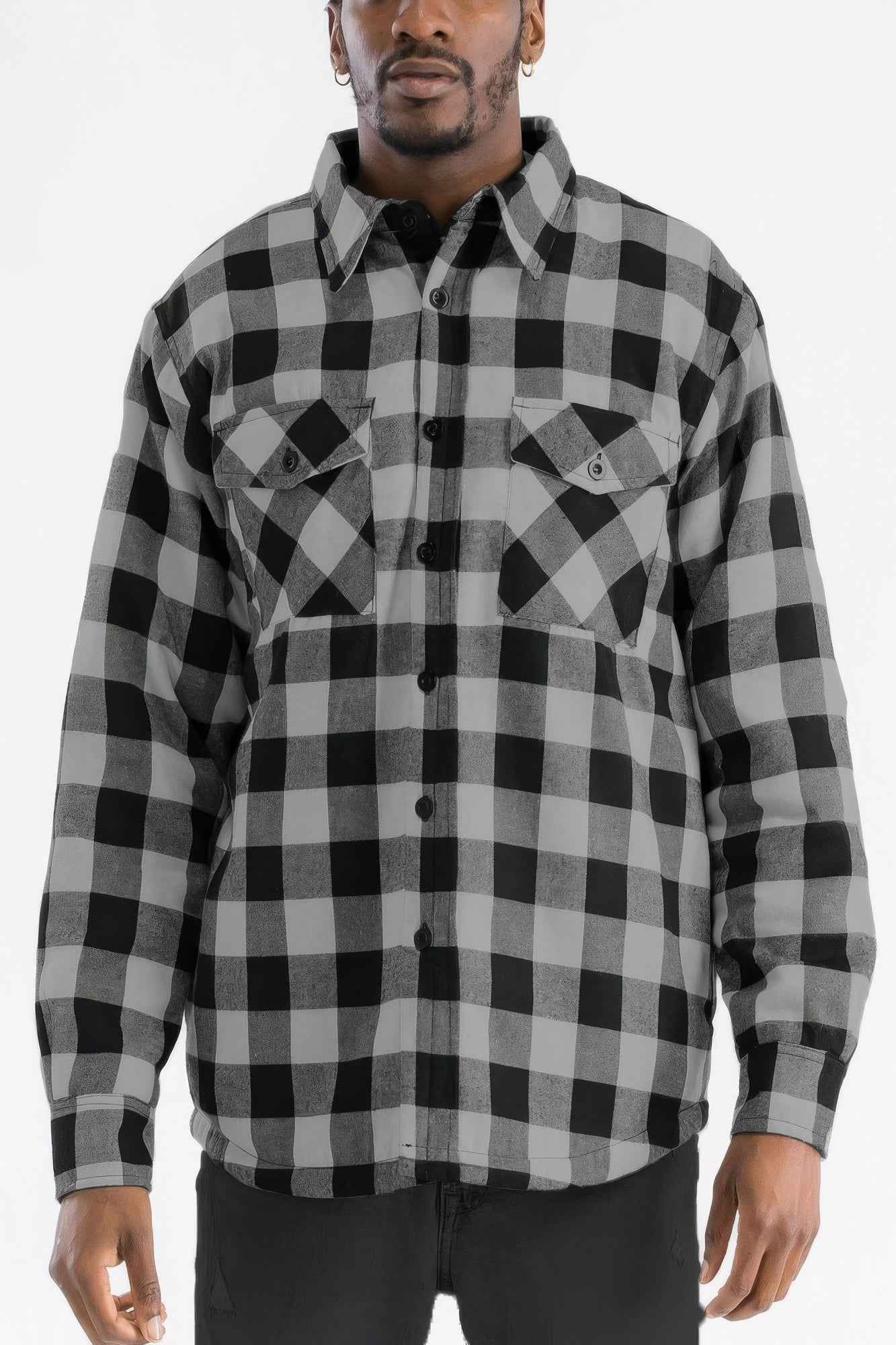 Mens Quilted Padded Flannel – New Arrival Now Live