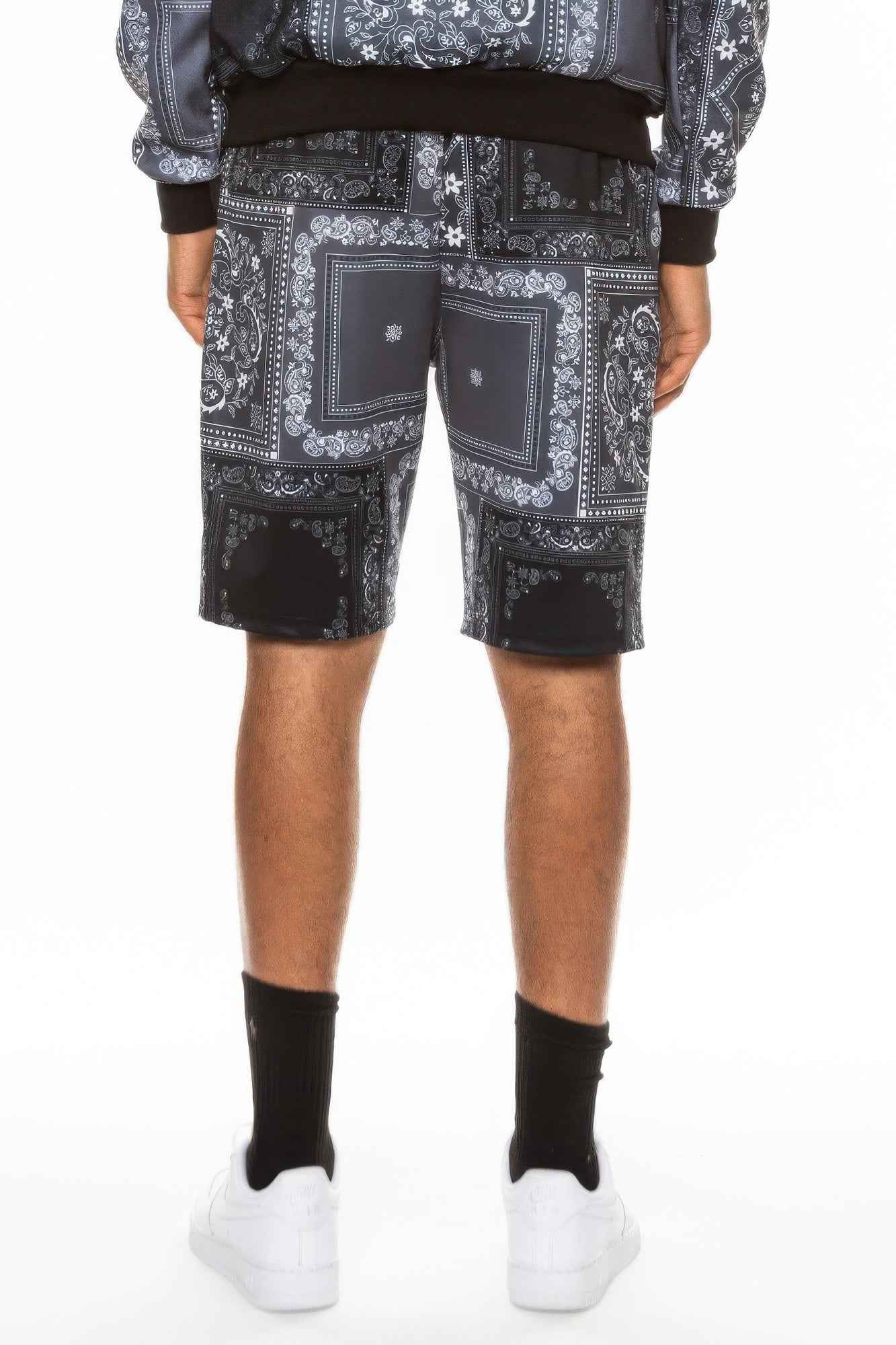 Mens Paisley Bandana Print Shorts – New Arrival Now Live
