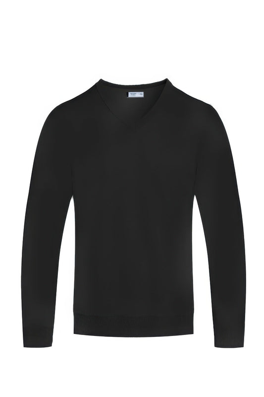 Solid V-neck Sweater – New Arrival Now Live
